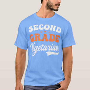 Second Grade Vegetarian Design Meat Eater T-Shirt