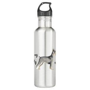 Secourir Bouteille d'eau en aluminium Schnauzer