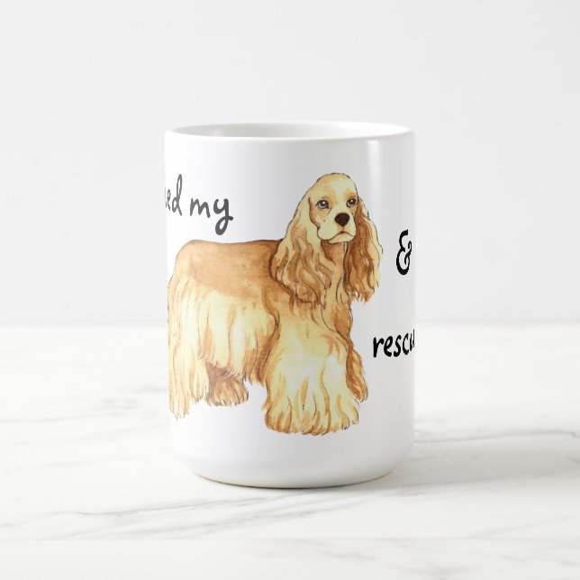 Secourir Cocker Spaniel Coffee Mug (Centre)