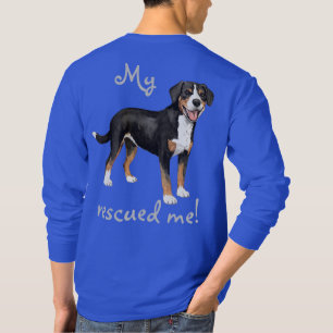 Secourir T-shirt Chien de Montagne Entlebucher