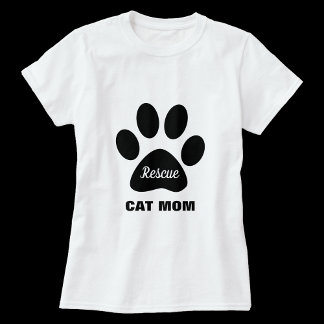 Secourir T-shirt Maman Chat