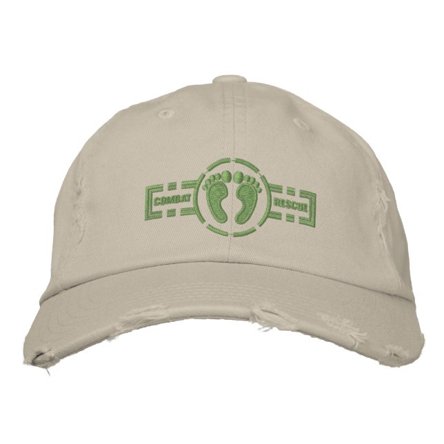 Secourt de combat Roundel Casquette | Pieds verts (Devant)