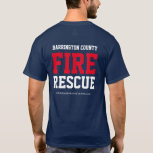 Secourt de feu du comté de Barrington T-Shirt Cla