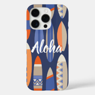 Secret Beach Hawaiian Surfboards - Blau iPhone 16 Pro Hülle