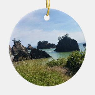 Secret Beach, Samuel H. Boardman, Oregon Keramik Ornament