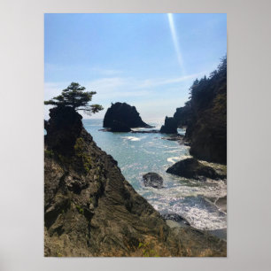 Secret Beach, Samuel H. Boardman, Oregon Poster