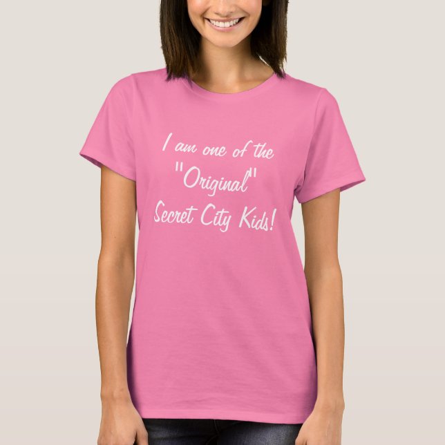 Secret City Kids T - Shirt - dunkel (Vorderseite)