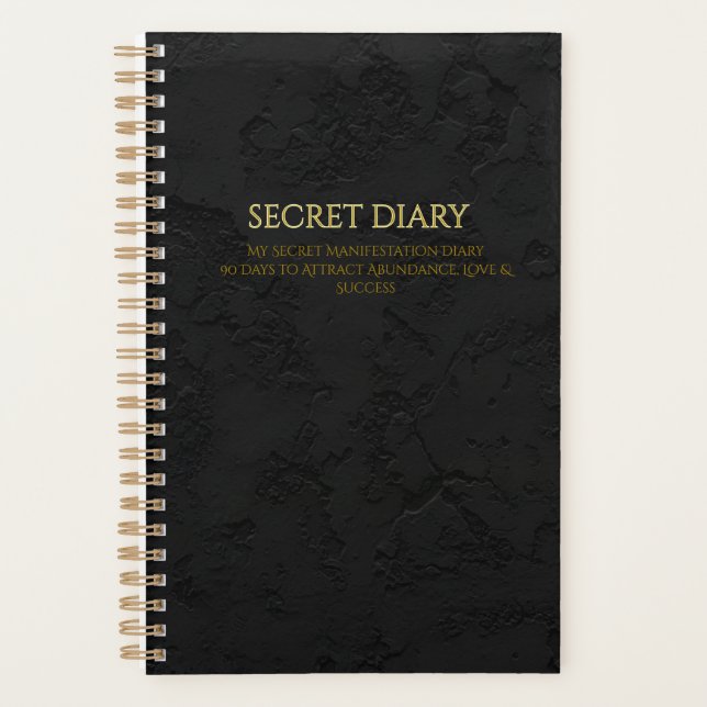 Secret Diary  My Secret Manifestation Diary 90 Day (Devant)