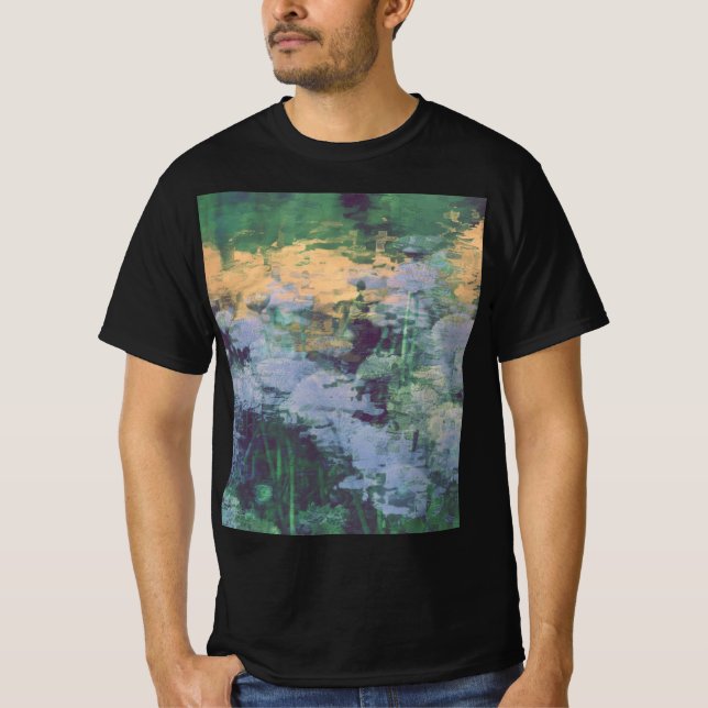 Secret Garden - Blume am See T-Shirt (Vorderseite)