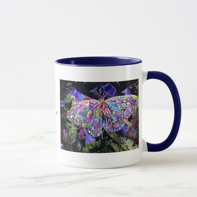 Secret Garden Butterfly! Tasse (Rechts)