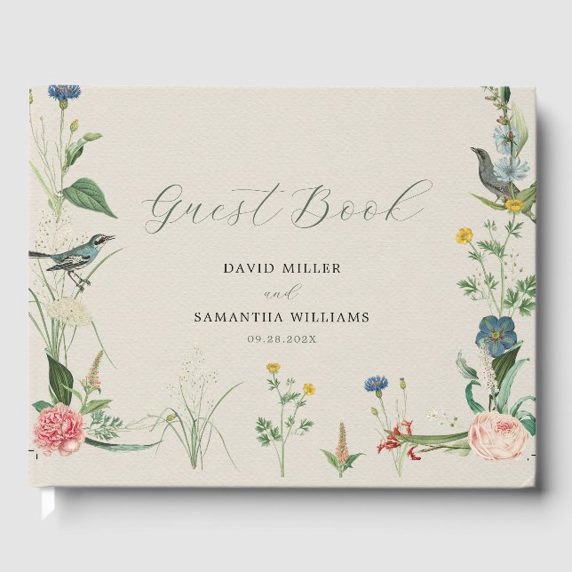 Secret Garden Fleurs sauvages Frame Mariage livre  (Recto)