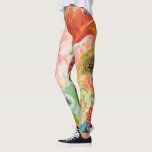 Secret Garden Floral III Leggings<br><div class="desc">Secret Garden Floral III von Karen Fields</div>