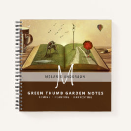 Secret Garden Green Thumb Gardeners Journal Notizbuch