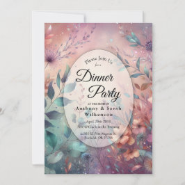 Secret Garden in Abend Glow Dinner Party - Zuhause Einladung