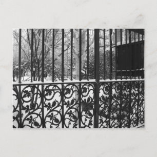 Secret Garden Upper West Side New York City NYC Postkarte
