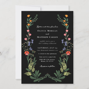Secret Garden Wedding Einladung