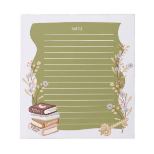 Secret Library Notepad Notizblock