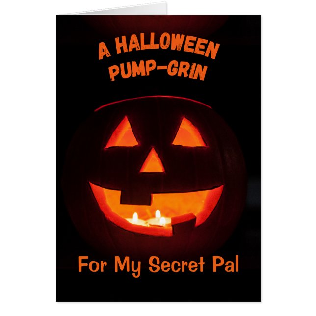 Secret Pal Halloween Cute Jack o' Lantern (Devant)
