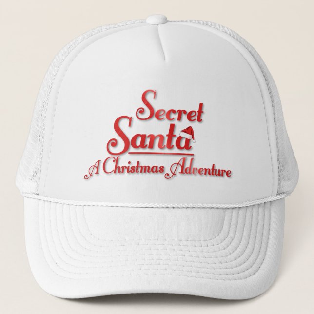 Secret Père Noël A Christmas Adventure Casquette (Devant)