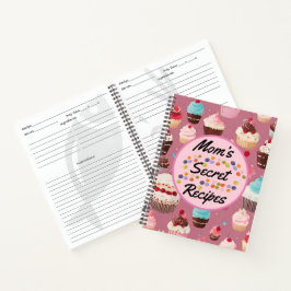"Secret Recipes"-Notebook der Mama Notizbuch