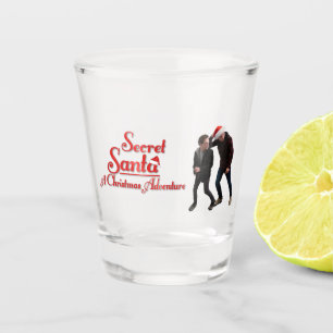 Secret Santa A Christmas Adventure Shot Glass Schnapsglas