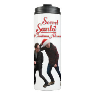 Secret Santa A Christmas Adventure Thermal Tumbler Thermosbecher