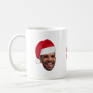 Secret Santa Christmas individualisierbares Foto Kaffeetasse