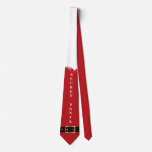 Secret Santa Christmas Neck Tie Krawatte