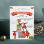 Secret Santa Christmas Party Moderne Wasserfarbe Einladung<br><div class="desc">Dieses Urlaubsdesign zeichnet sich durch einen wunderschönen skurrilen Santas stapelende Weihnachtsgeschenke aus. Personalisiert mit Ihren Weihnachtsgeheimnis Santa Party Details durch die Bearbeitung der Textfelder zur Verfügung gestellt. #christmas #holidays #secretsanta #christmaspartyinvitations #christmasparty #secretsantaparty #santa #sekretainvitations#christmasinvitations #holidayinvitations #holidayinvitations #holidays #launies #invitations #launections #seasonal #festivative #watercolor #fun #Party #fun</div>