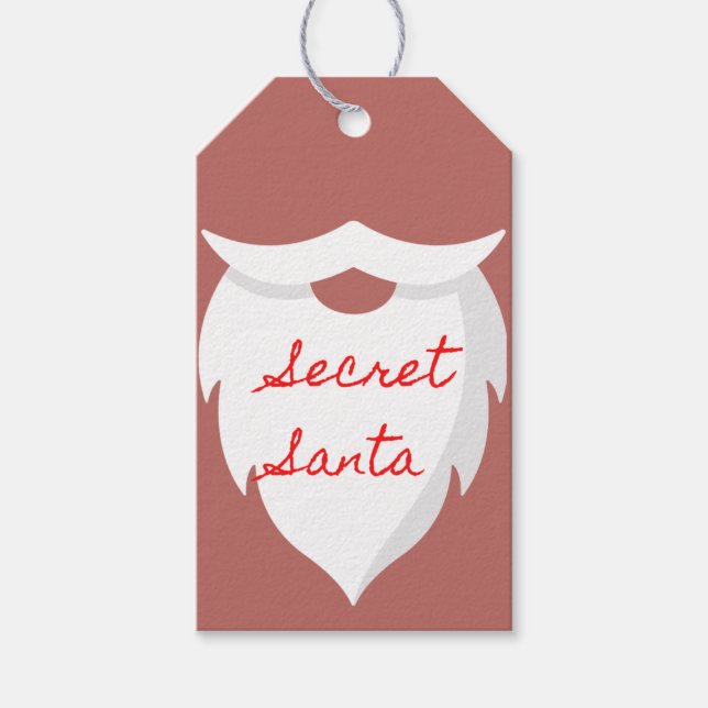 Secret Santa Geschenkanhänger (Vorderseite)