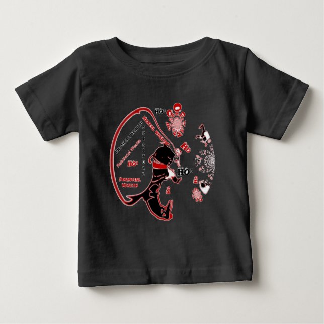 Secret Santa Gift - Wohlstand und Wohlstand Baby T-shirt (Vorderseite)