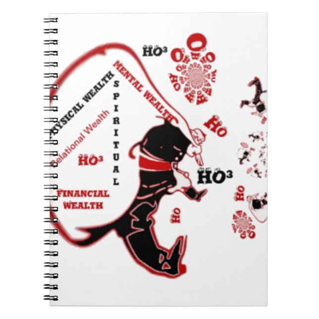 Secret Santa Gift - Wohlstand und Wohlstand Notizblock (Vorderseite)