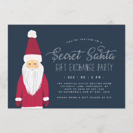 Secret Santa Holiday Gift Exchange Party Einladung
