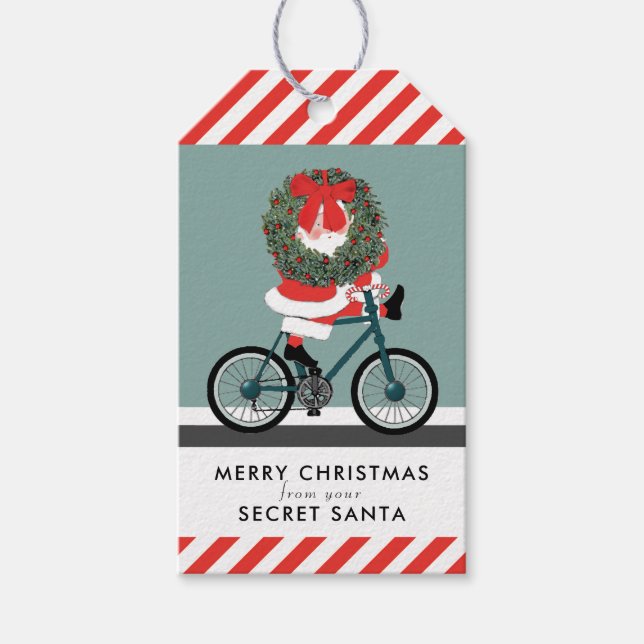 Secret Santa Ideas Gift Tags Geschenkanhänger (Vorderseite)