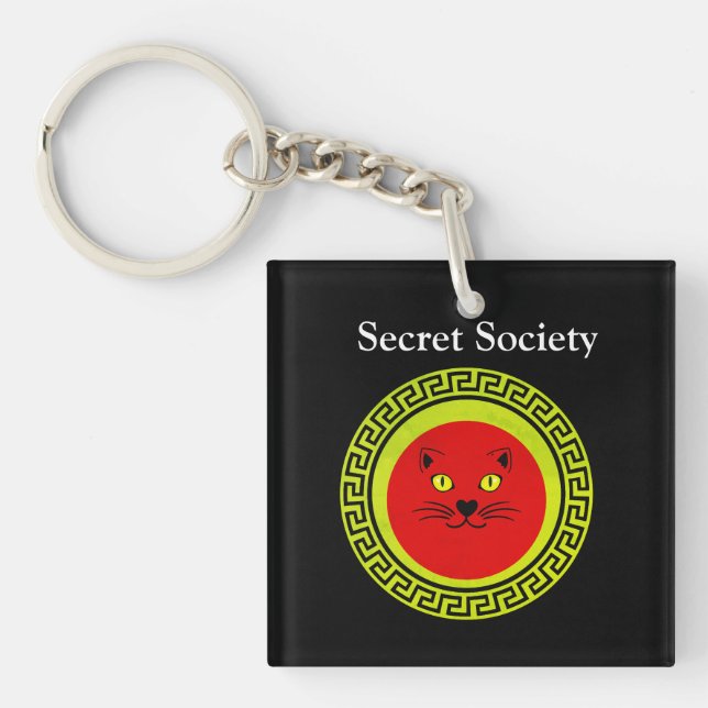 Secret society schlüsselanhänger (Vorderseite)