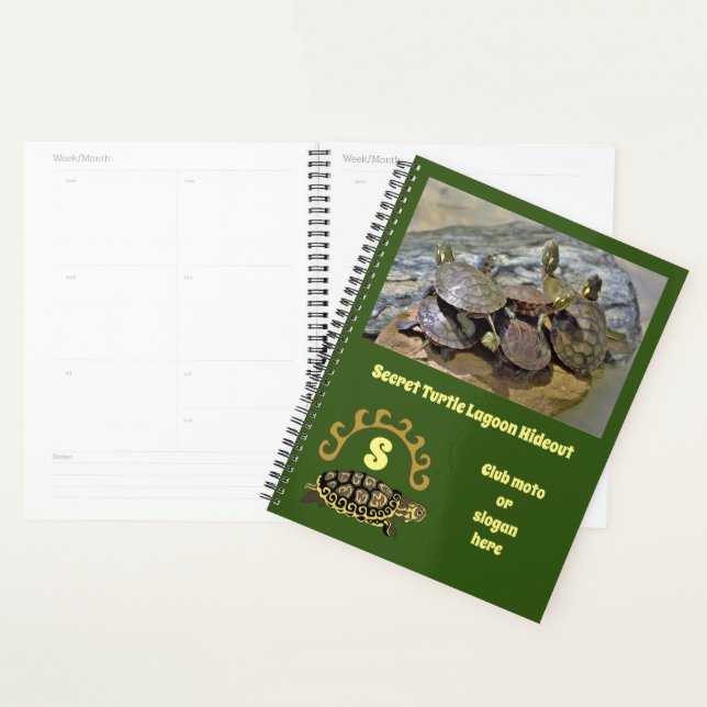 Secret Turtle Lagoon Hideout Foto Motto Planer (Anzeige)
