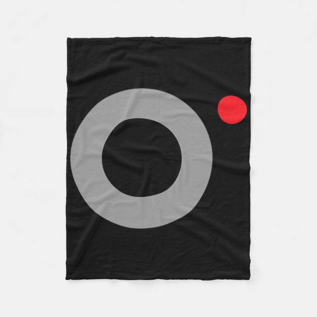 Secret Video Recording Funny Secret Agent Hallowee Fleecedecke (Vorderseite)