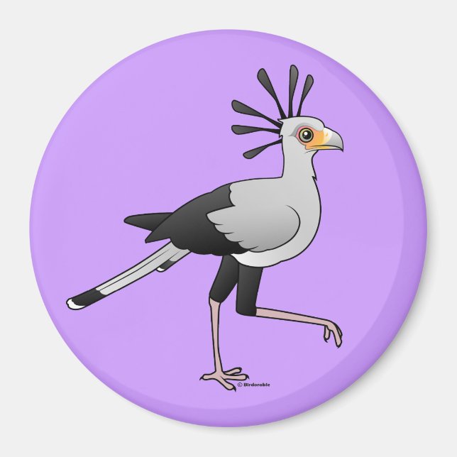 Secretary Bird Magnet (Vorne)