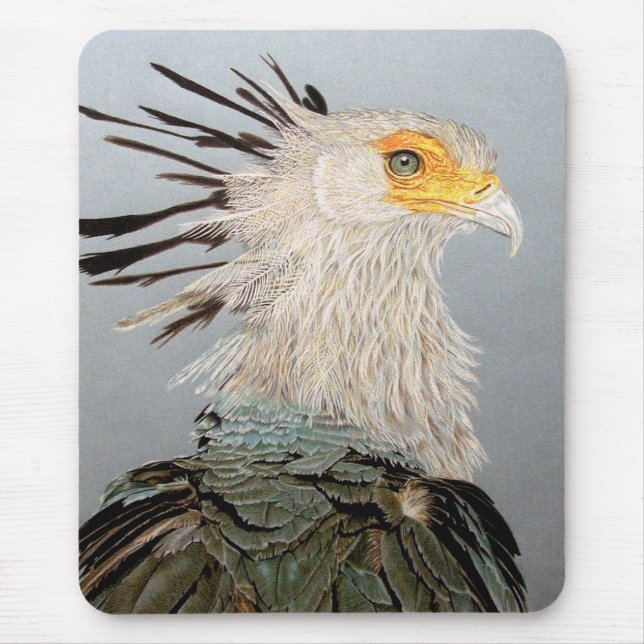 Secretary Bird Mousepad (Vorne)