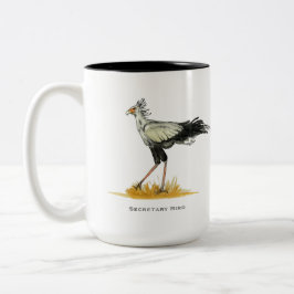 Secretary Bird Two-Tone Coffee Tasse
