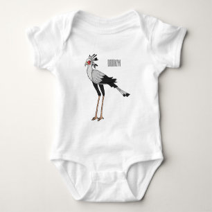 Secretary Cartoon Illustration Baby Strampler