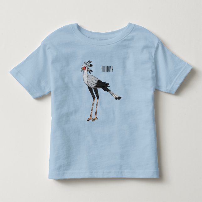 Secretary Cartoon Illustration Kleinkind T-shirt (Vorderseite)