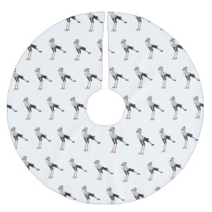 Secretary Cartoon Illustration Polyester Weihnachtsbaumdecke