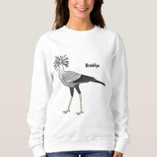 Secretary Cartoon Illustration Sweatshirt