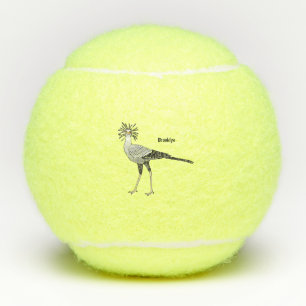 Secretary Cartoon Illustration Tennisbälle