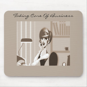 Secretary Girl Alicia Mousepad