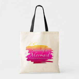 Secrètement une sirène - sac fourre-tout - rose
