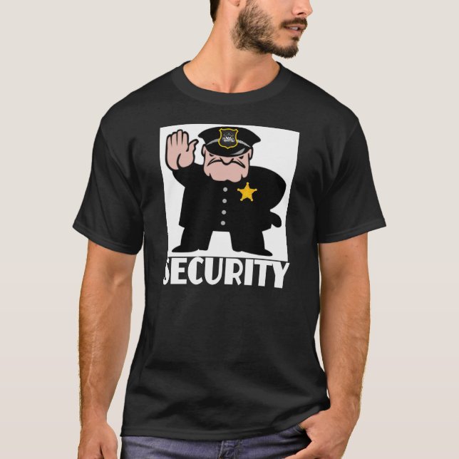 SÉCURITÉ, T-SHIRT DE SÉCURITÉ, (Devant)