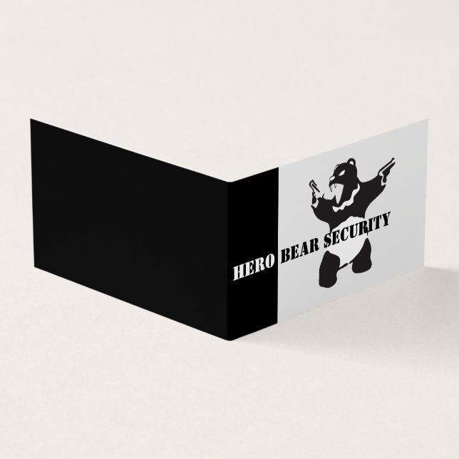 Security Business Card Visitenkarten (Vorderseite)