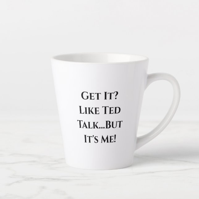 Sed Talk Tagline Tasse (Rechts)